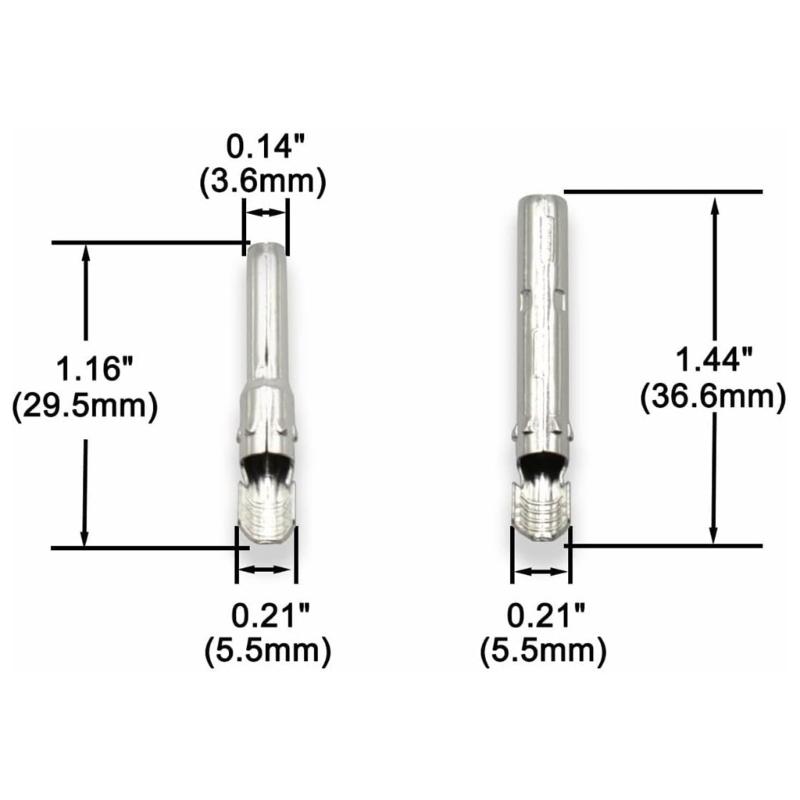 100pack Solars Panel Connectors with Tinned Coppers Cores for Superior Conductivity and Oxidation Resistance