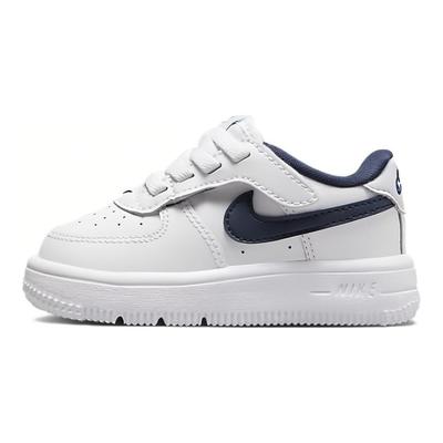 Force 1 Low EasyOn TD White Midnight Navy Baby Sneakers Football-Grey FN0236-104