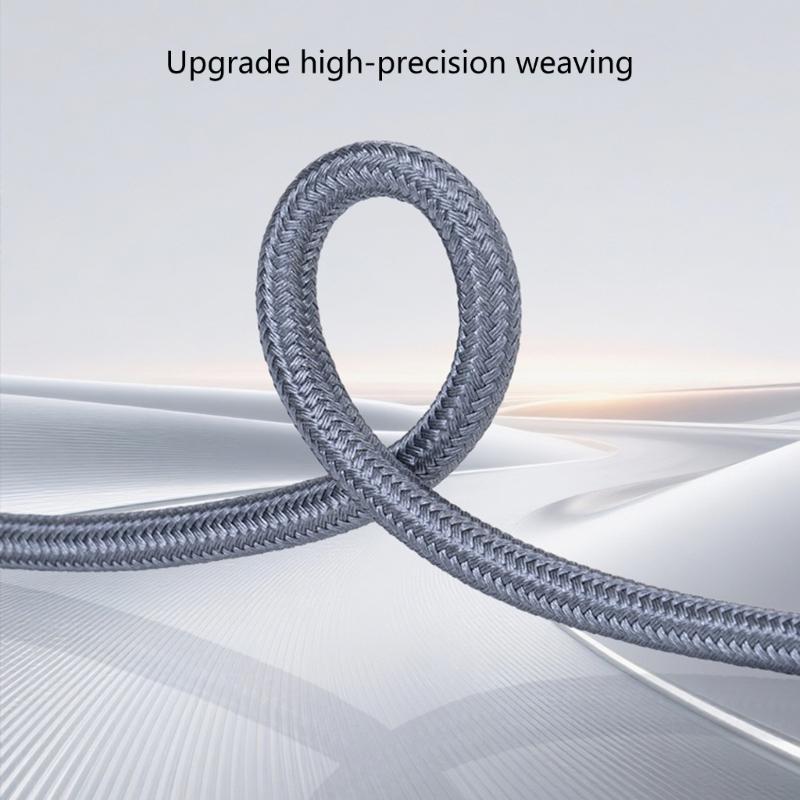 Plugs And Play USB C To RJ45 Converters Cable Supports Gigabit Ethernet Speeds PVC Braideds Construction For Multiple Device Compatibility