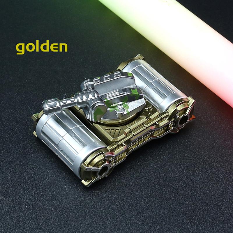 

1Pcs Stress Reliever Toys Simulated Tank Wheel Pulling Sound Fidget Roller Boy Gift Hand Spinner Gyro Ratchet Decompression Toy
