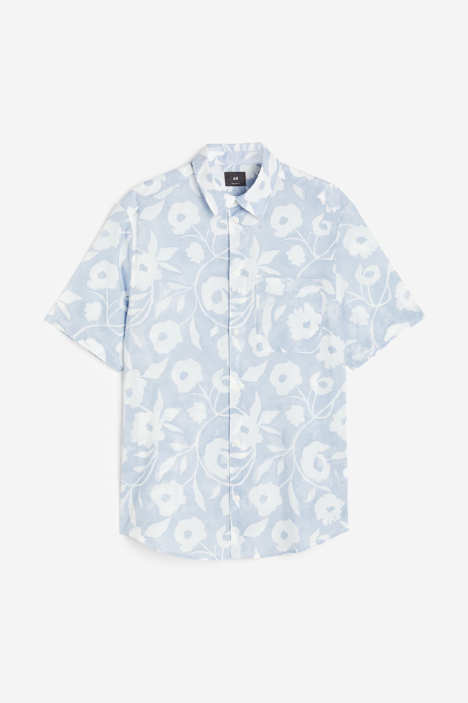 

Хлопковая рубашка Regular Fit