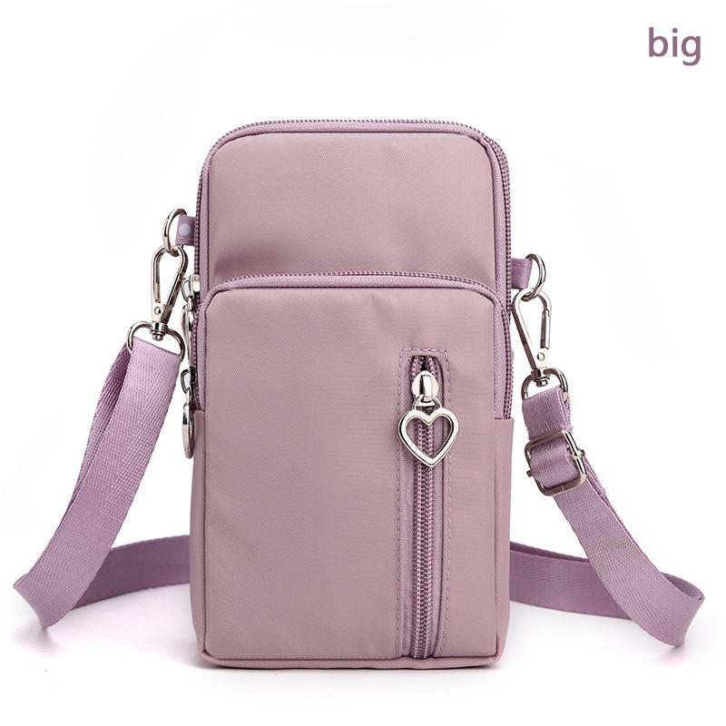 Mini Canvas Umhängetaschen für Frauen Männer Kleine Handtaschen Schulter Messenger Bag Koreanische Mädchen Junge Studenten Reißverschluss Handytasche Geldbörsen