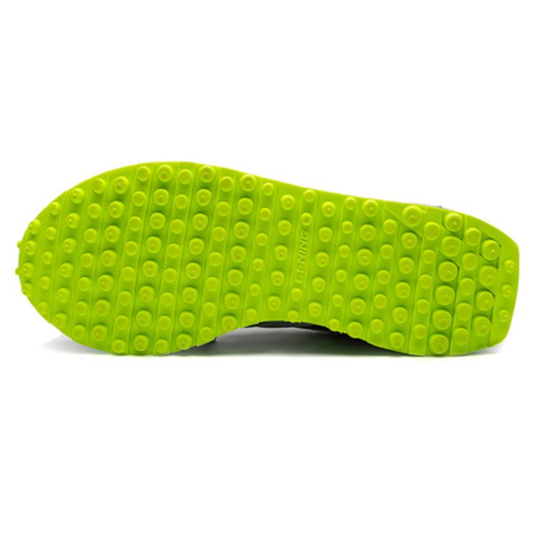 Li Ning 001 Original Aspiration Low Top Casual Shoes Men's Gray Green AGCP313-5