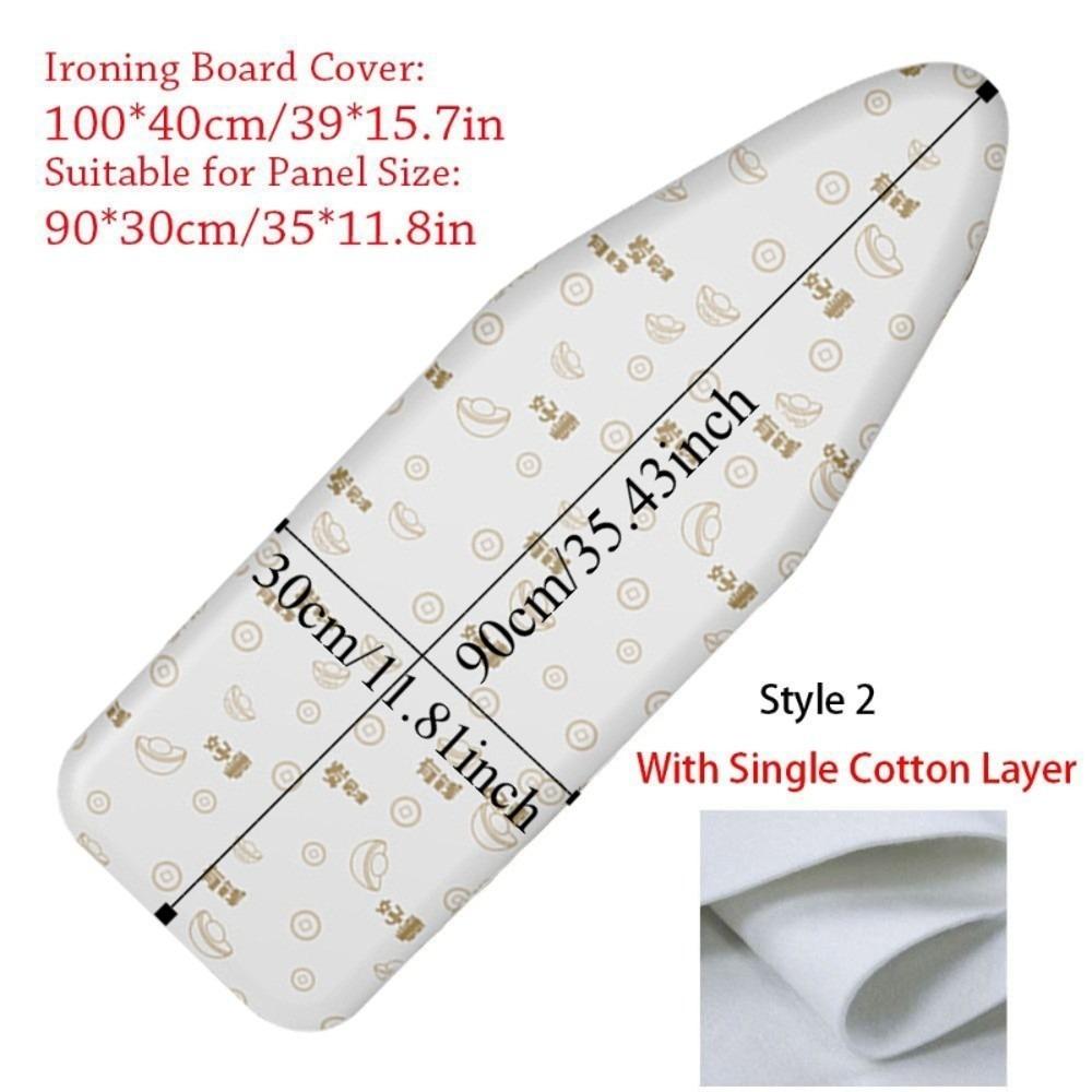 Universal Ironing Board Cloth Thickened Printed Padded High Quality Ironing Board Cover Pad