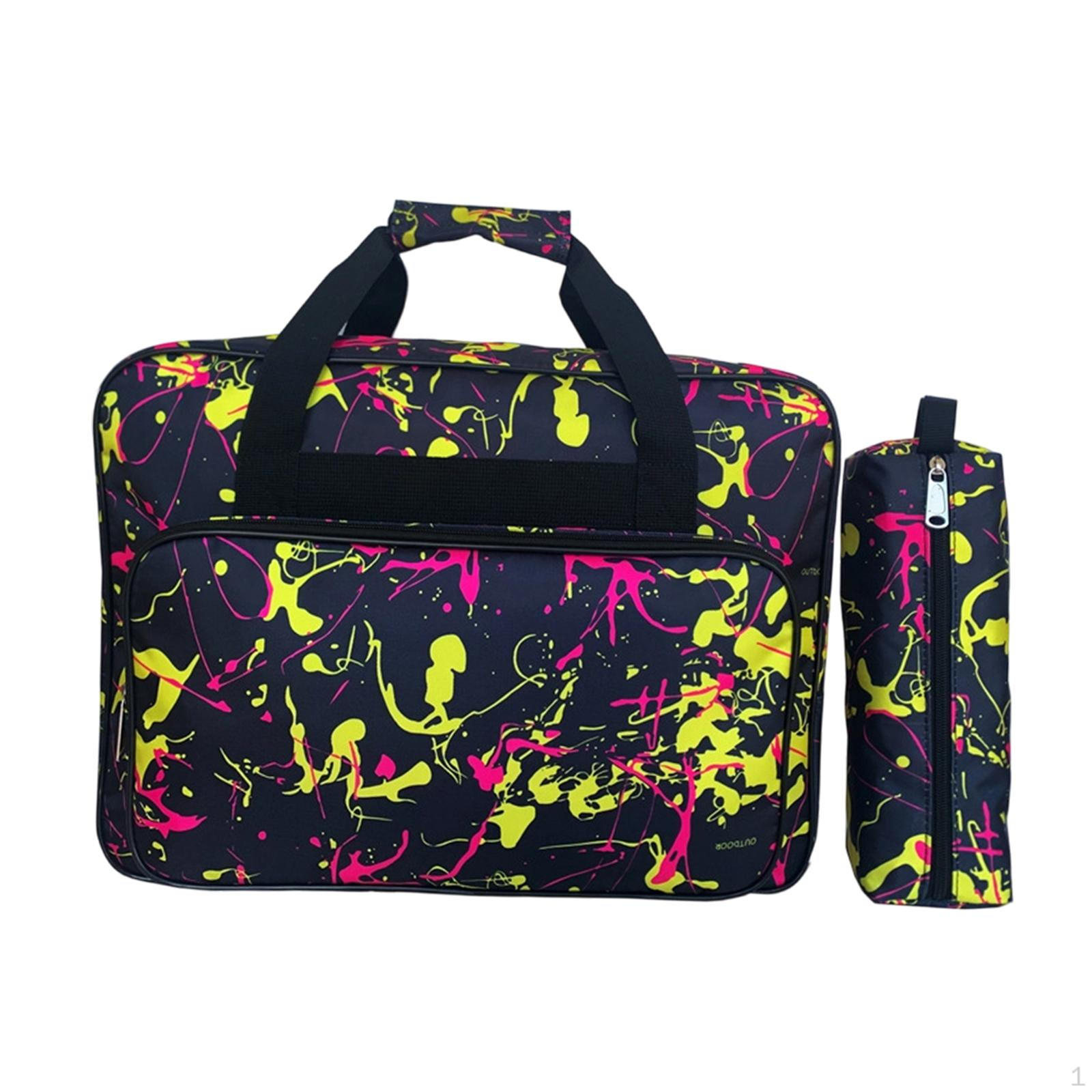 2 Pieces Sewing Machine Bag Accessory Storage Case Organizer Travel with Nylon And чёрный 2460₽