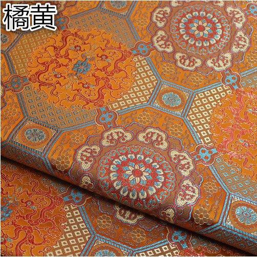 Thick Chinese Brocade Fabric With Dragon Pattern Material For Sewing 100% Polyester DIY Gift Box Sewing Packaging Cloth