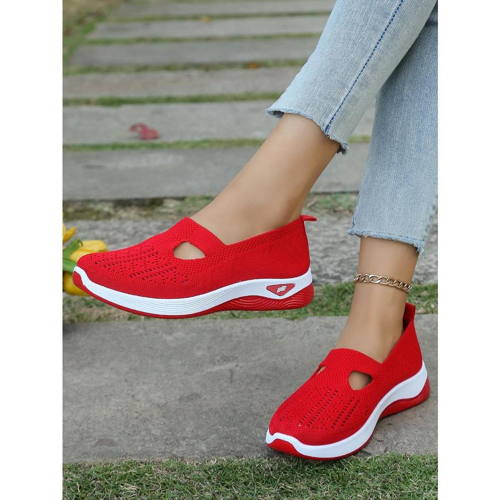 Damesschoenen Casual Schoenen Zachte Zool Ademend Mode Mama Schoenen Sneakers Dames