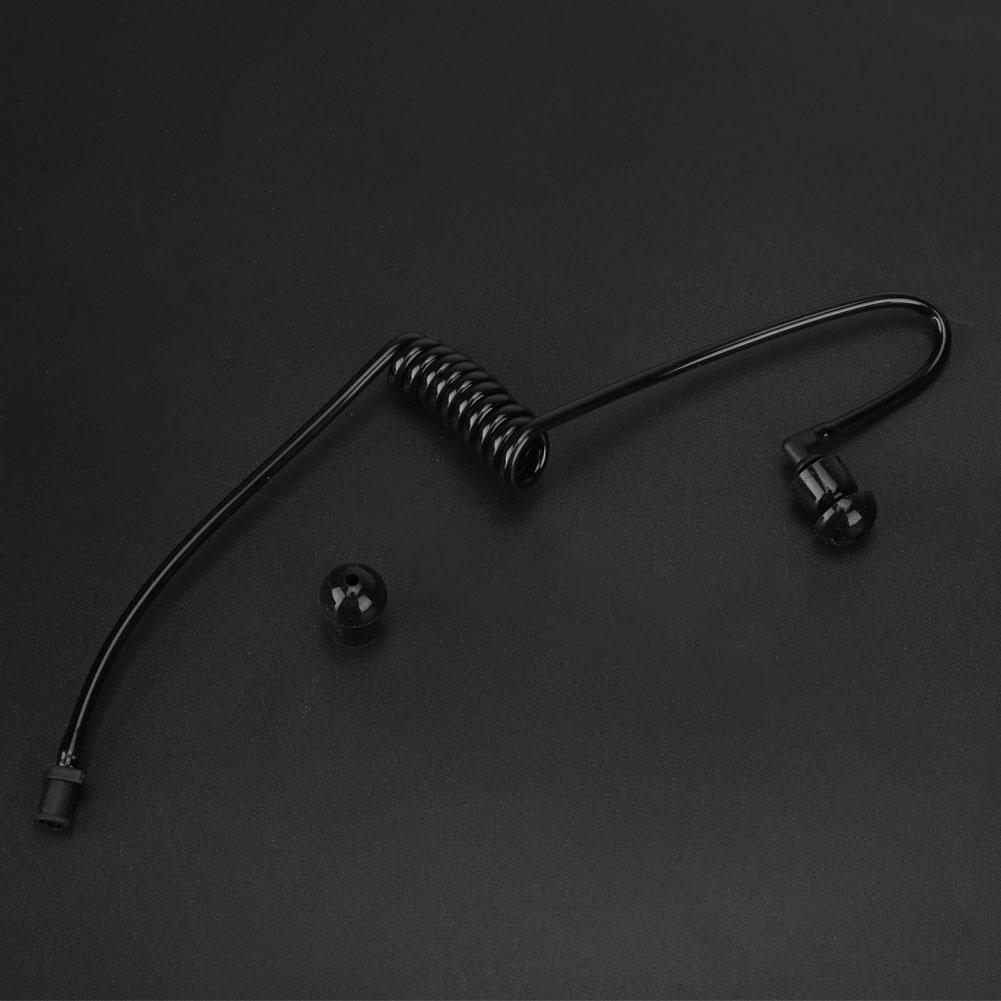 

Replacement Clear Acoustic Coil Tube for Two Way Radio Walkie Talkie Earpiece чёрный