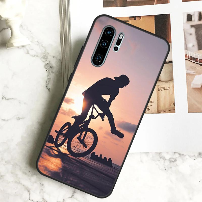 BMX Bike Extreme Sport For Huawei Nova 10 SE 9 11 Pro Y60 Y70 Y90 Y61 Y91 Y72 Y73 12i 11i 8i P20 P30 P40 Lite Case