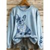2026 3D Printed Cartoon Round Neck Long Sleeve Pullover Sweatshirt