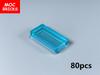 MOC Blocks Trans Lights Blue Brick 1x1 1x2 1x4x6 1x5x6 Ice Cave Ocean Water River House Construction Block Accessories Children's Toy