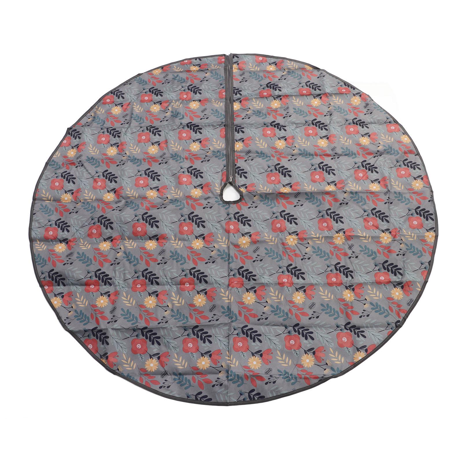 Outdoor Round Tablecloth Waterproof Printed Round Table Cover Dustproof Terrace Courtyard Garden Tablecloth