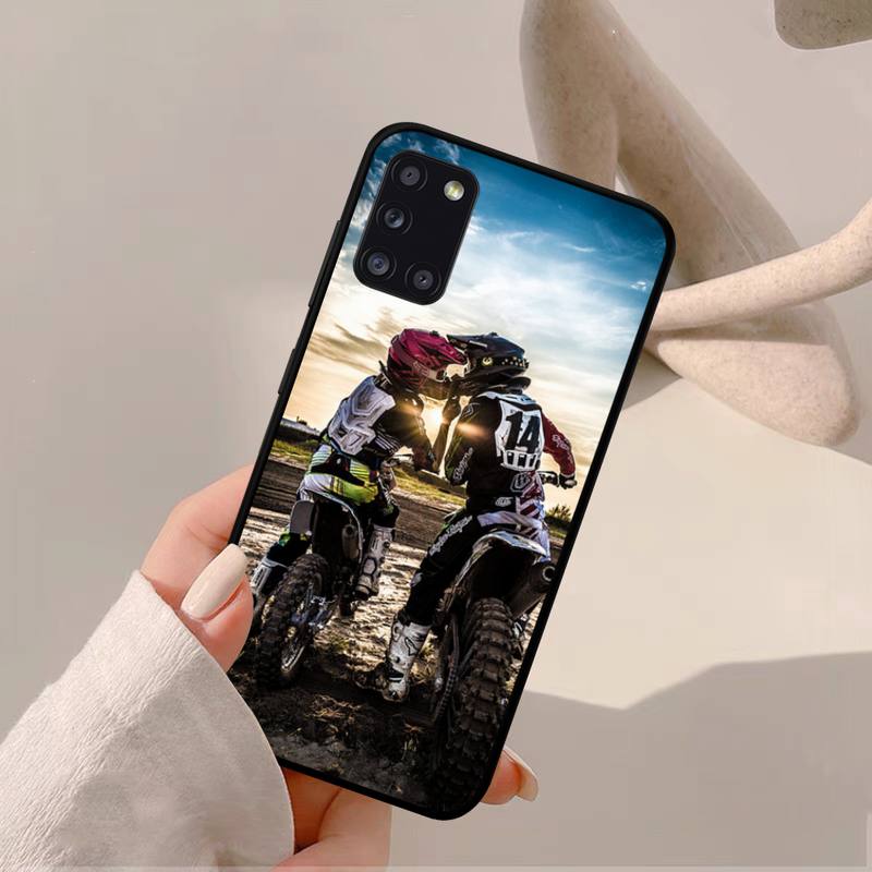 Husă pentru telefon Moto Cross moto sport pentru Samsung A 51 30s 71 21s 10 70 31 52 12 30 40 32 11 20e 20s 01 02s 72