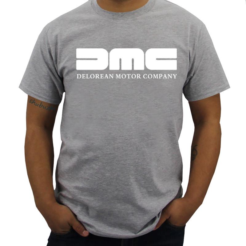 

New Arrived Mens t shirt Unisex DMC DeLorean T-Shirt Back To The Future Retro Mcfly Summer top gift Male Short Sleeve T-SHIRT S