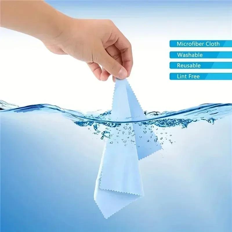 Pano de Limpeza para Óculos Microfibra Roupas Limpas para Lentes para Pano de Óculos Len Lenços de Limpeza para Tela de Celular