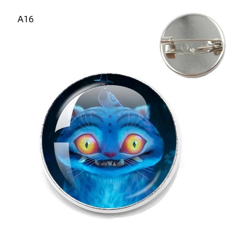 Popular Kpop Movie D-Demon H-Hunters Anime Button Pin Handmade Brooch For Clothes Cartoon Badge Backpack Decoration
