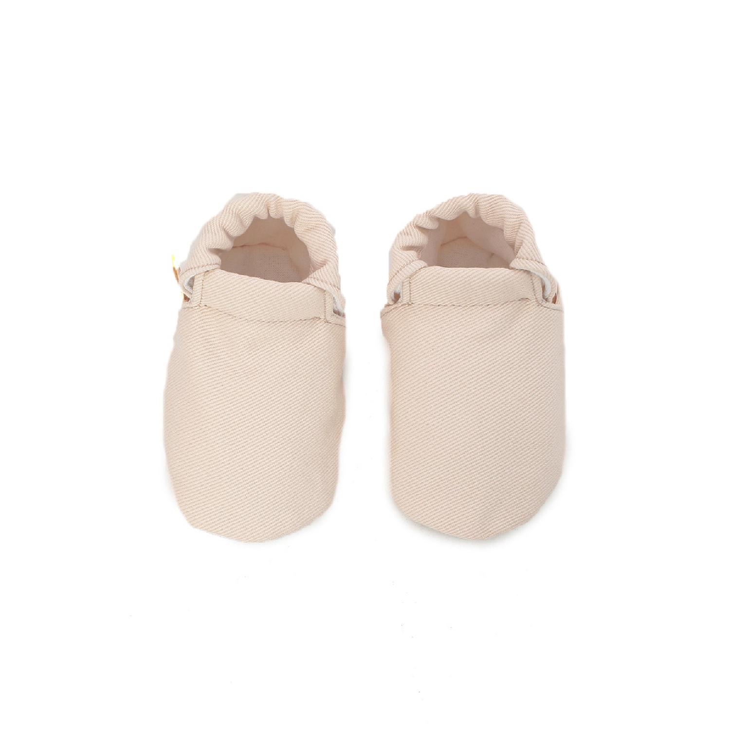 

Ботинки бежевого цвета из 100 % хлопка с противоскользящей подошвой Ba