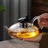 Nordic Style Deflated Tea Pot Heat Resistant Tea Brewing Pot Household Flower Tea Kettle  Fruit Tea