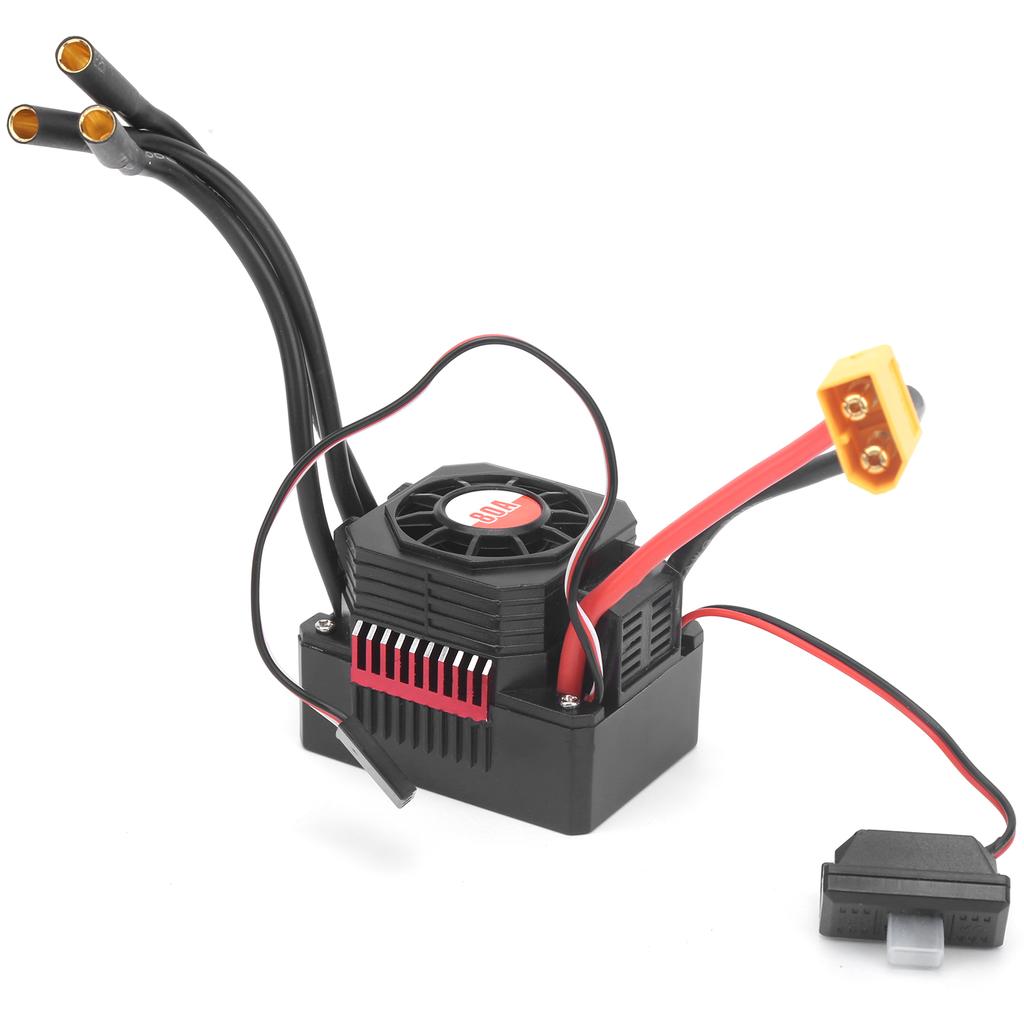 SURPASSHOBBY 80A Waterproof Brushless ESC with XT60 Plug for 10 18 RC Car