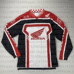 

Long Sleeve Honda Motorcycle Jersey for Racing and Riding Quick Dry Breathable Gear for Off Road Dirt Bike and Mountain Adventur 140