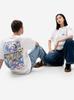 Smurfs Jumble XXL Oversized Unisex White Short Sleeve T-Shirt