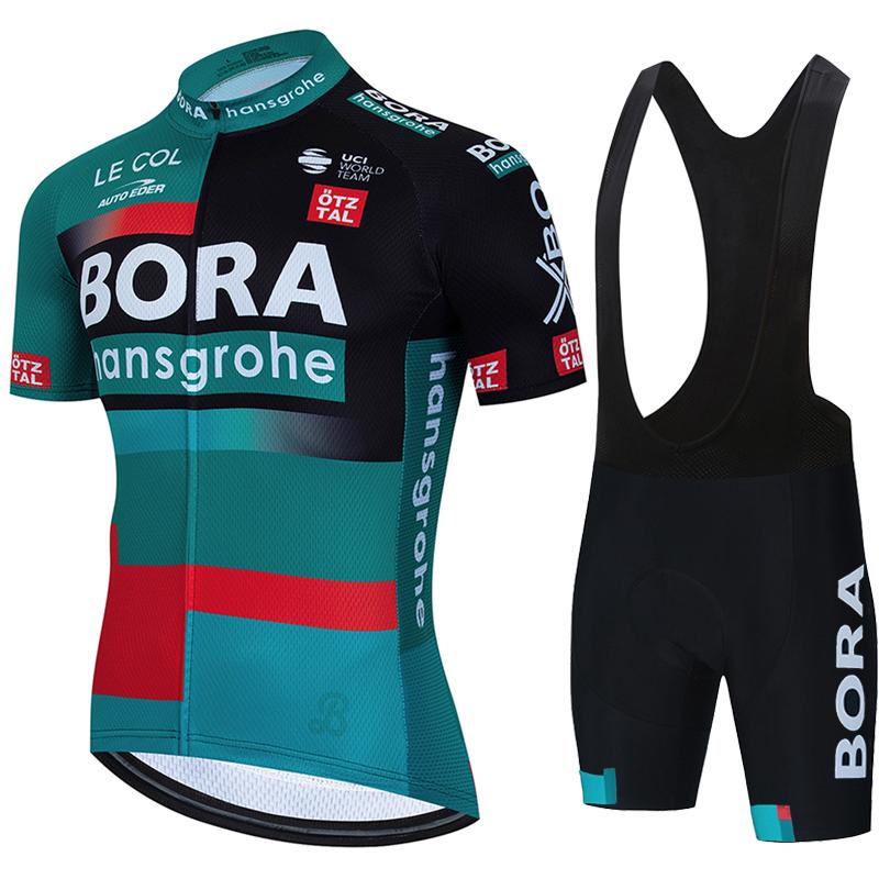 Cycling Jerseys UCI BORA Costume for Men's Bike Bicycle Blouse Set Mtb Clothing Mens Jersey Mountain Mallot Man Summer Clothes