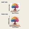 Creative Magic Book Wisdom Tree Children's Bedroom Study Room Home Wall Decoration Wall Stickers