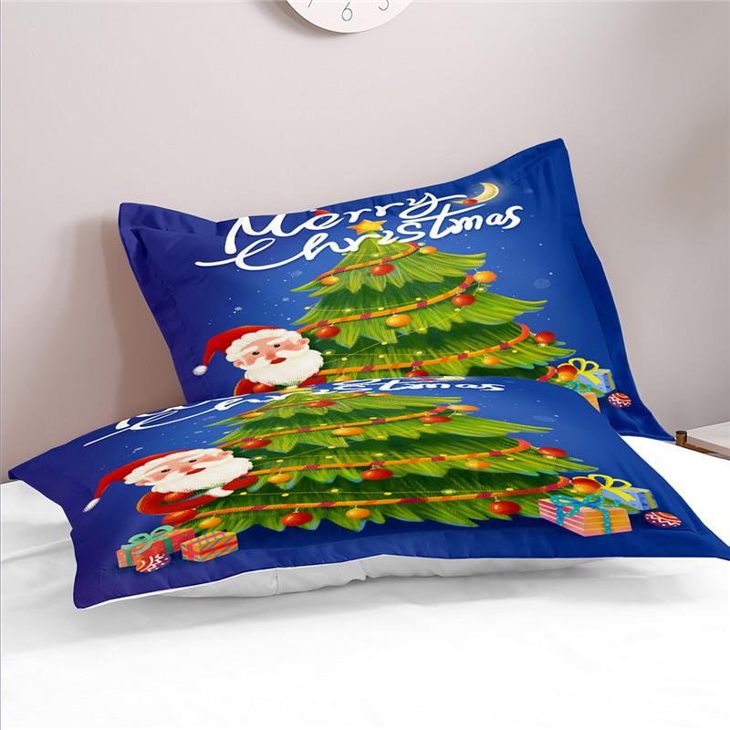 Big Christmas Tree Cover Collection 3d Digital Printing Bed Linen Fashion Design Comforter Cover Bedding Sets  Bed Collection
