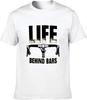 Life Behind Bars Funny Cycling T Shirt Men's