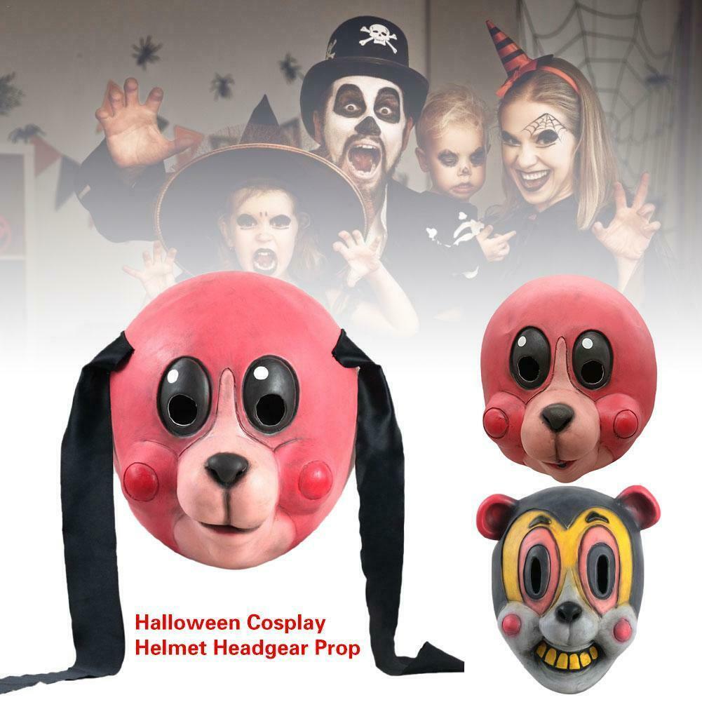 The Umbrella Academy Hazel Chacha Mask Adult Cosplay Costume Helmet For Parties