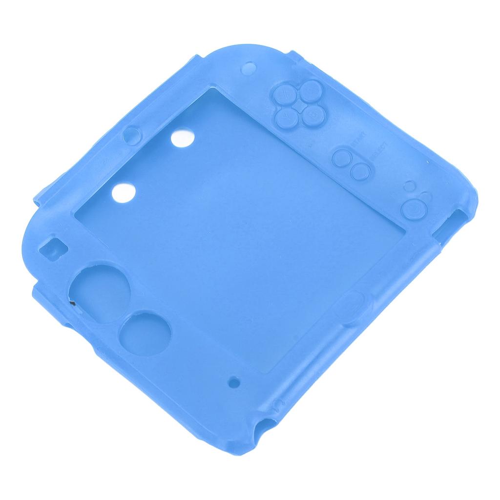 Handheld Game Console Silicone Cover for 2DS Soft Ive Case Scratch Resistant with Top Bottom Screen or