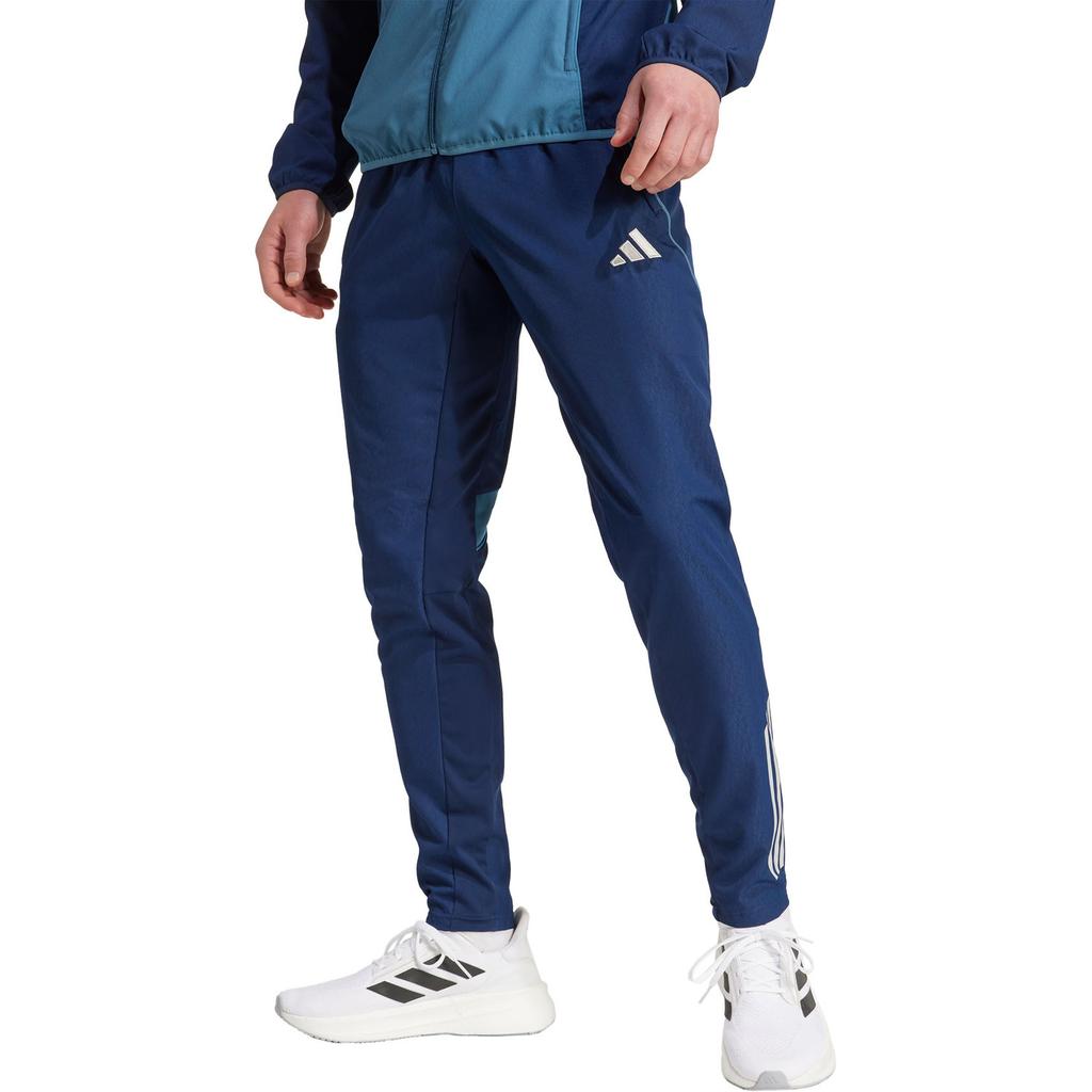 Adidas Logo Pattern Tapered Casual Pants Men bottoms JJ1787