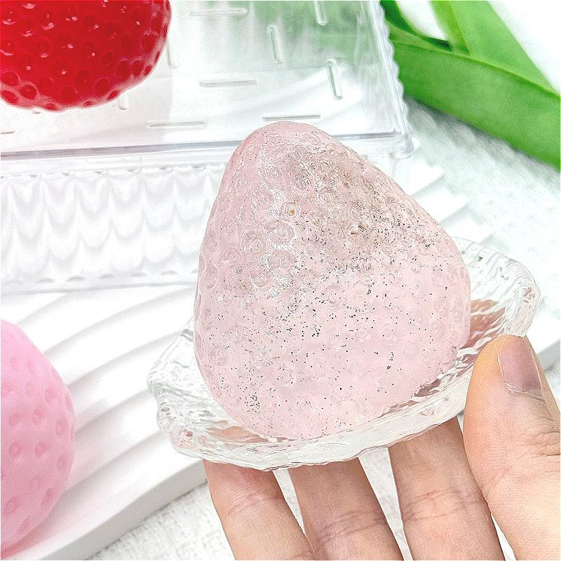 

Strawberry Squeeze Toy: Soft Silicone Feel, Decompression & Venting, Xiaohongshu Bestseller Single