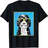Bernedoodle Portrait Pop Art Doodle Dog with Sunglasses T-Shirt for Men Women Kids