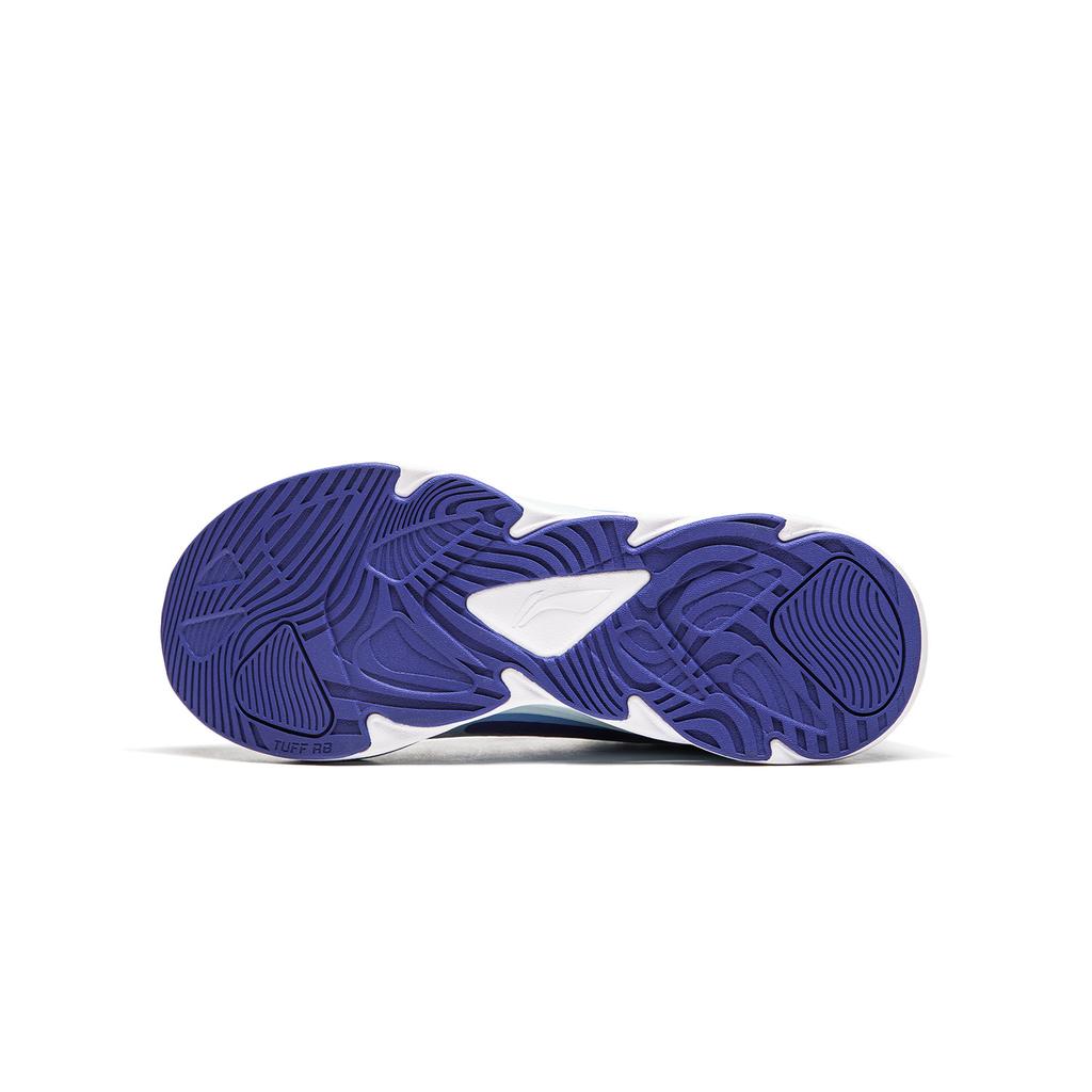 Li Ning Kids Light Foam Non-Slip Shock Absorbing Durable Rebound Support Running Shoes Kids Running Shoes Blue YKFU080-7