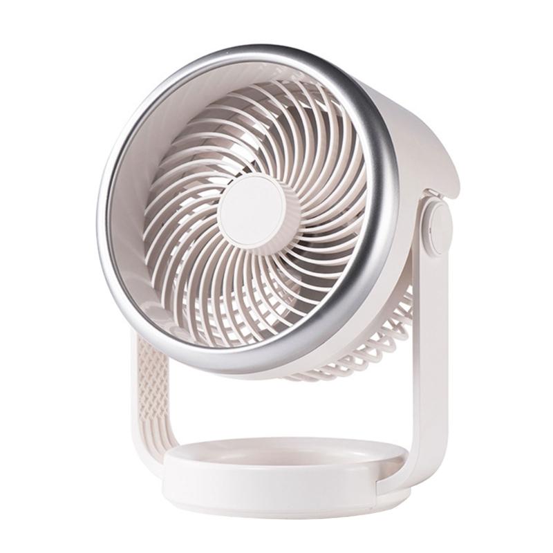 Electric Fan 3600mah Portable Air Circulators Fan Desktop Quiet Ventilators