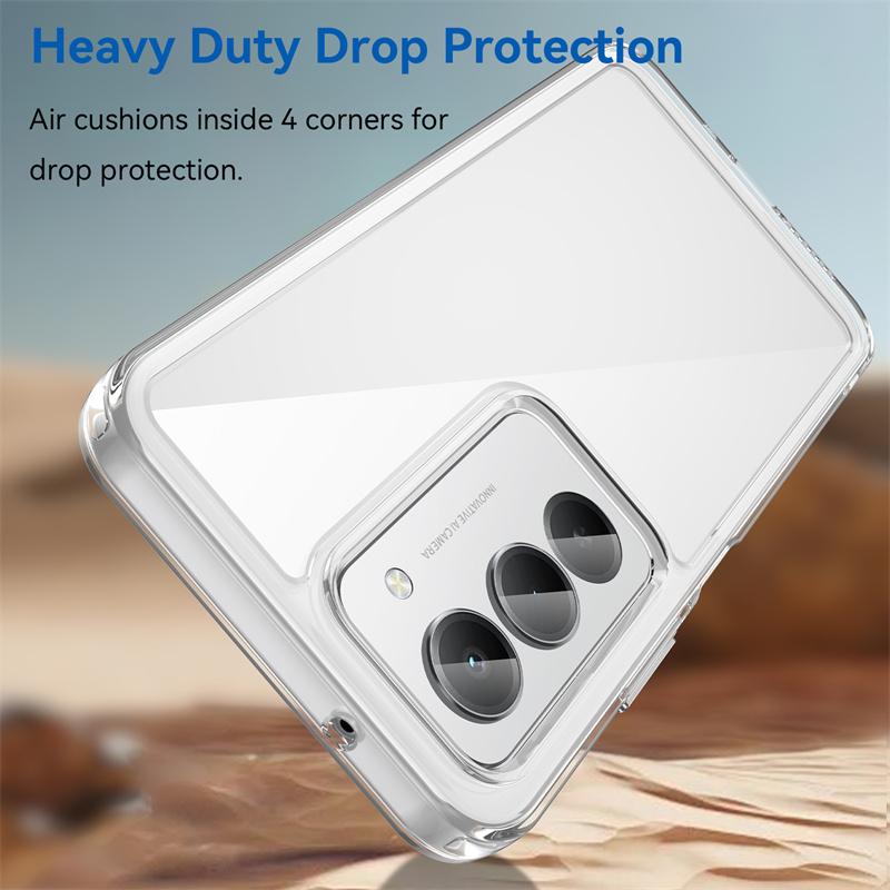 For Xiaomi Redmi 15 Global Case For Xiaomi Redmi 15 4G 5G Global Cover Shockproof Clear PC + TPU Silicone Protective Phone Cover