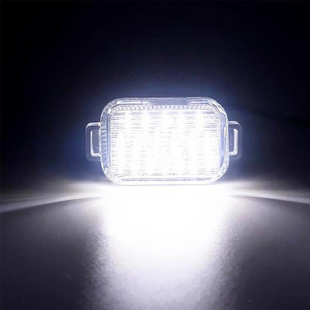 1 Pair GHK151270B GHK151270A Car Light Number Plate Lamp For Mazda 6 2014-2020