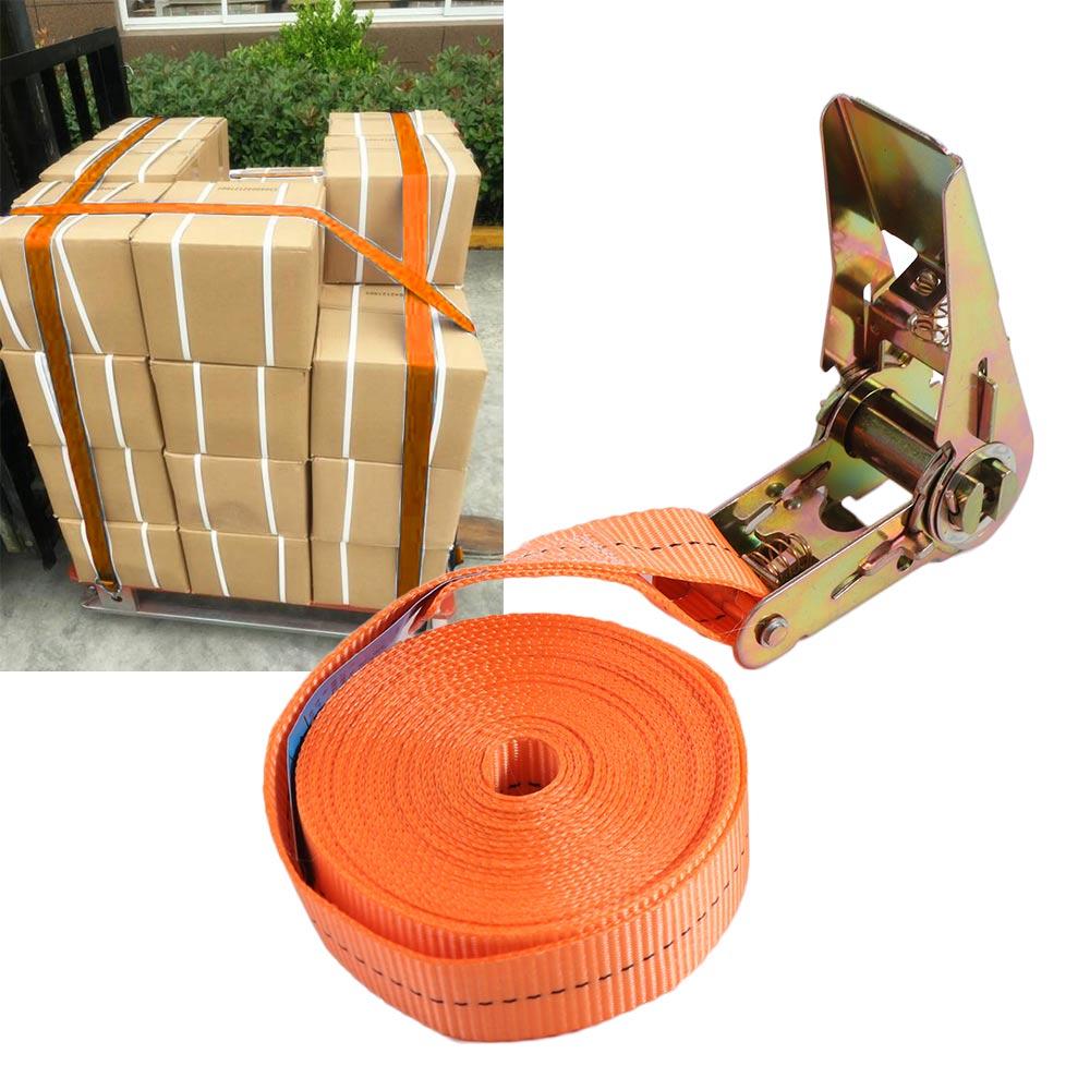 

With Metal Buckle Adjustable Secure Tie-Down 6 Meters Luggage Bag Fixed Strap Auto 1 Pc