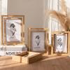 6/7/8 Inch Photo Frame Stand Resin DIY Display Frame Crafts Hollow Picture Frame  Living Room