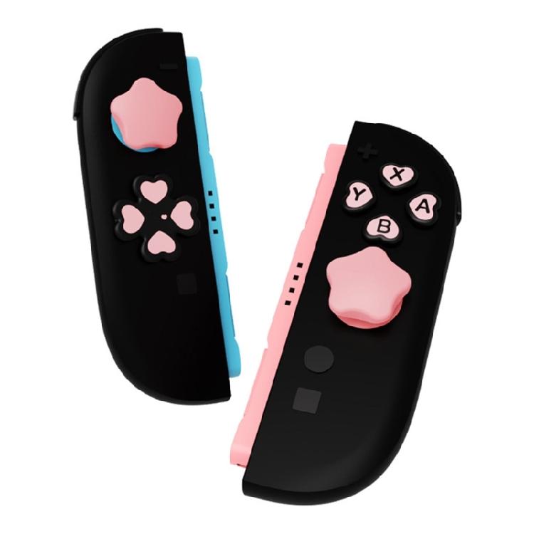 Soft Joystick Covers Gaming Accessories Protective Stickers D-pad Button ABXY Key Sticker Thumb Stick Grip Caps