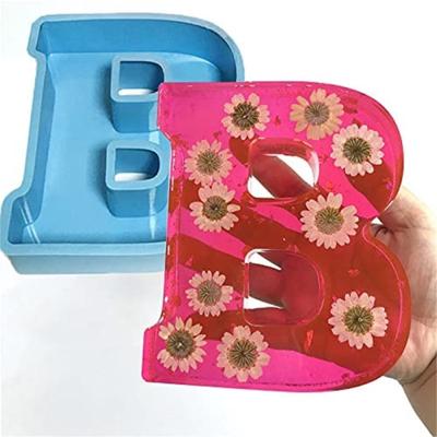 3D Alphabet Silicone Molds, Letter Epoxy Molds For Resin DIY, Resin Casting Letter Moulds, Crafts DIY Mould For Birthday Wedding Party