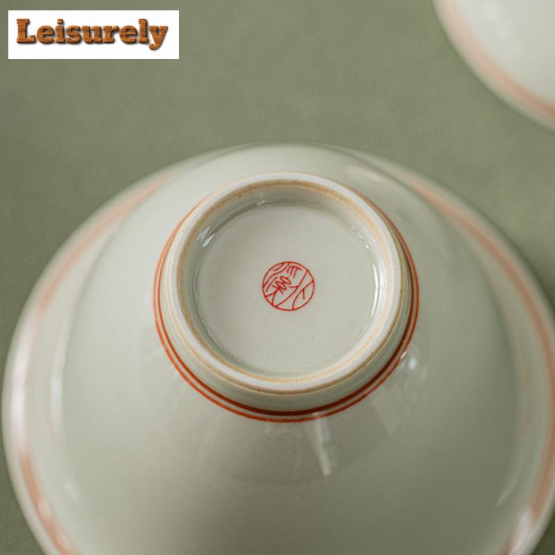 160ML Beixitang Handmade Ice Table Glaze  Tea Tureen Boutique Non Hot Ercai Gaiwan Tea Maker Cover Bowl Chinese Tea Set Craft