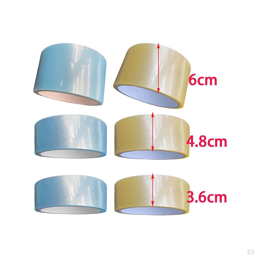 6Pcs Sticky Ball Tapes DIY Making Gift Decorative Sensory Toy Rolling Tape for Kids