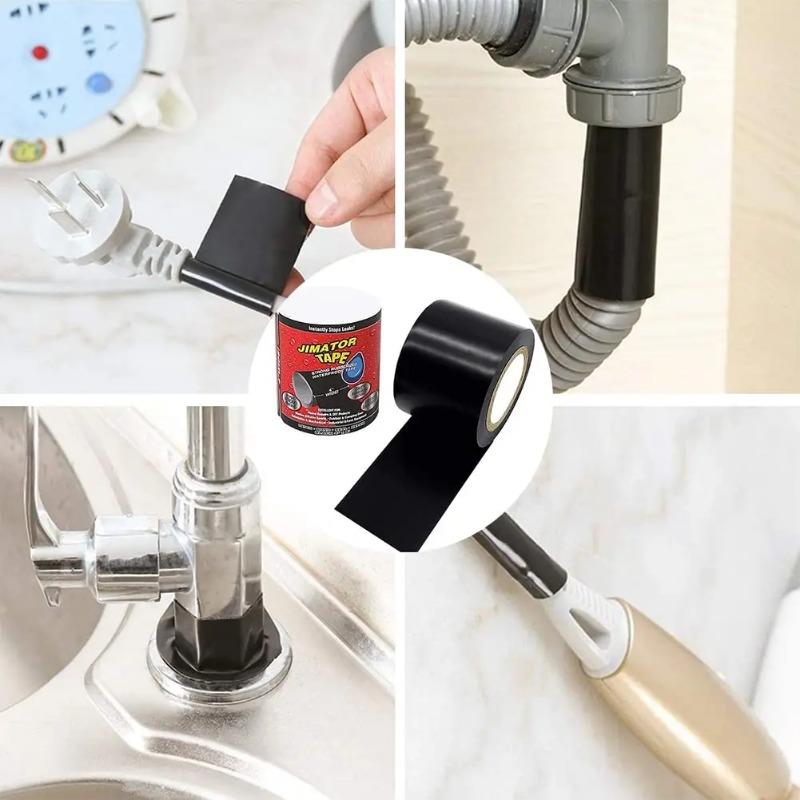 Superlim Vattentät Tejp Utomhus Trädgård Läckage Slang Vattenbindning Rör Lim Reparation Stoppa Läckage Försegla Reparation Isoleringstejp