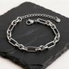 New Fahison Men's Chain Bracelet,Stainless Steel Silver Color Adjustbale Link Wristband,Hip Hop Jewelry Gift