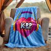 Kpop Flannel Blanket Soft Warm All-Season Throw, Design for Camping, Car Travel, Hiking Sofa, Bed, Office Perfect Gift for Parties