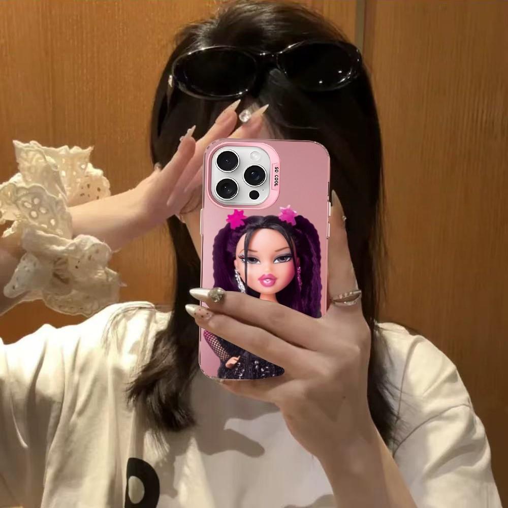 Fashion B-Bratz D-Doll Phone Case For IPhone 16 15 14 13 12 11 Pro Max X XR XSMAX 8 7 Plus Matte Shockproof Back Cover