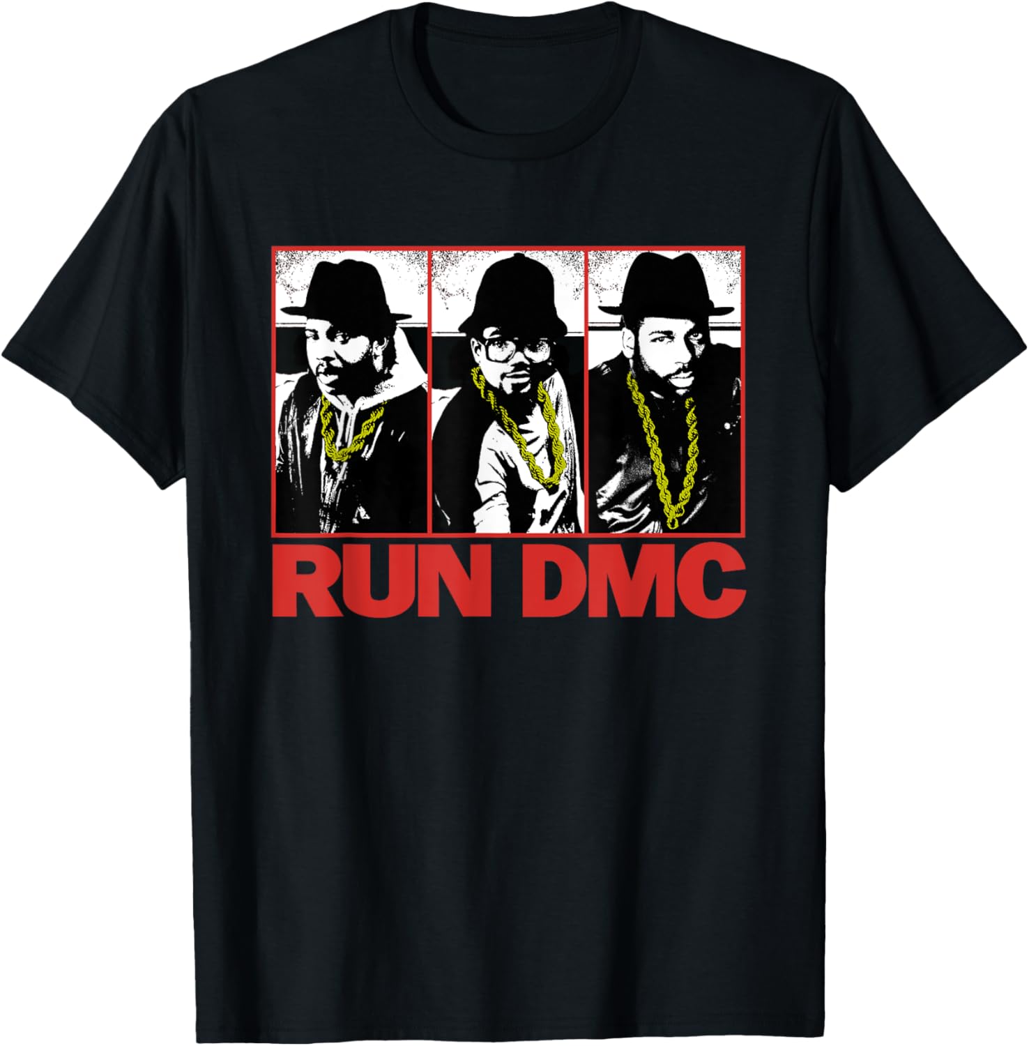 

RUN DMC Hip Hop Rock Shirt Fans Gift Unisex Casual Fashion Top Harajuku Y2K Street Top S разноцветный