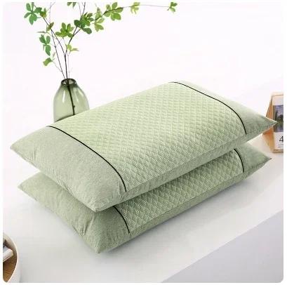 2025 new 7D small triangle massage - cold Doudou summer cool pillow 35 * 55cm summer cool pillow pillow core pillowcase 35x55cm 1pcs зелёный